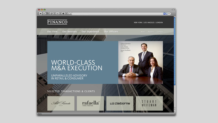 Financo Website