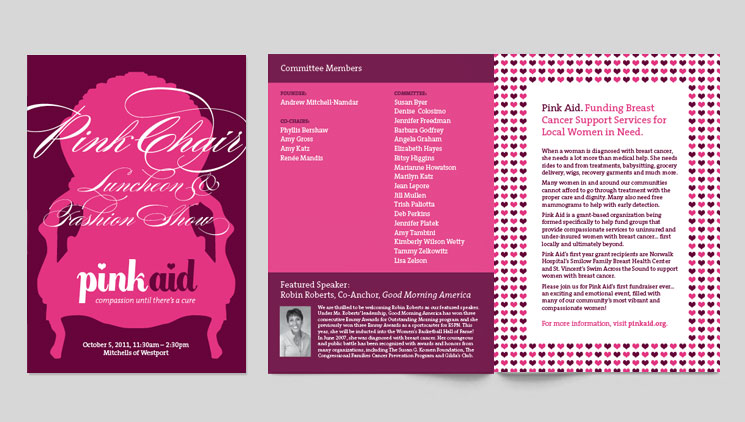 Pink Aid Invitation