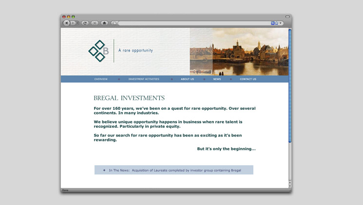 Bregal Investments Website