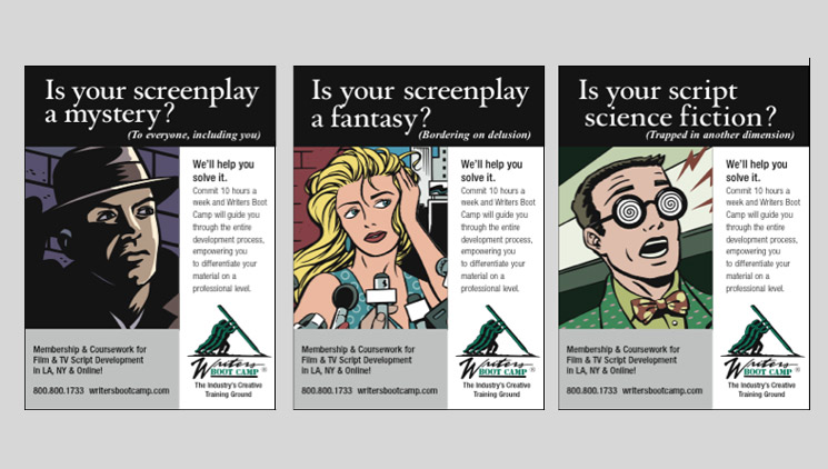 Writer’s Boot Camp Campaign