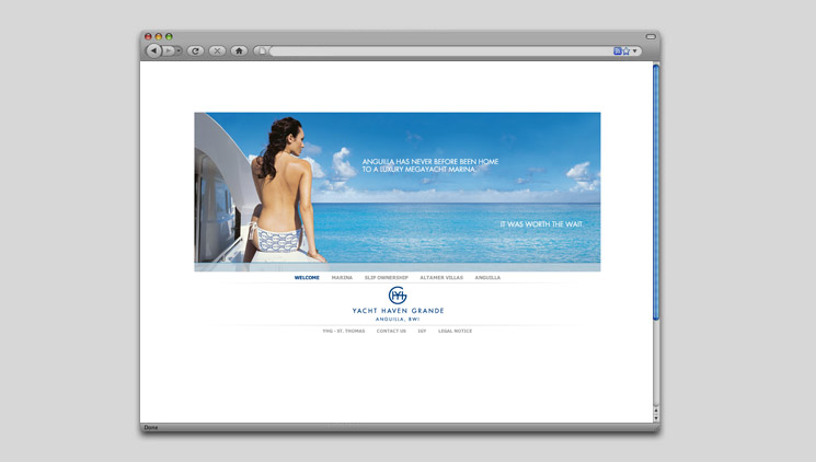 Yacht Haven Grande Anguilla Website